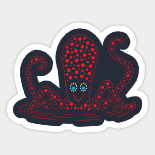Water Pageant Octopus Sticker